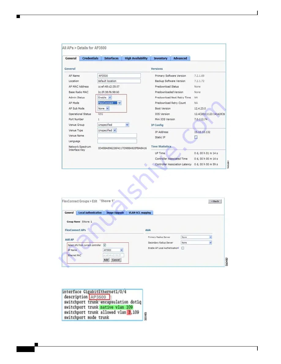 Cisco Flex 7500 Series Deployment Manual Download Page 34