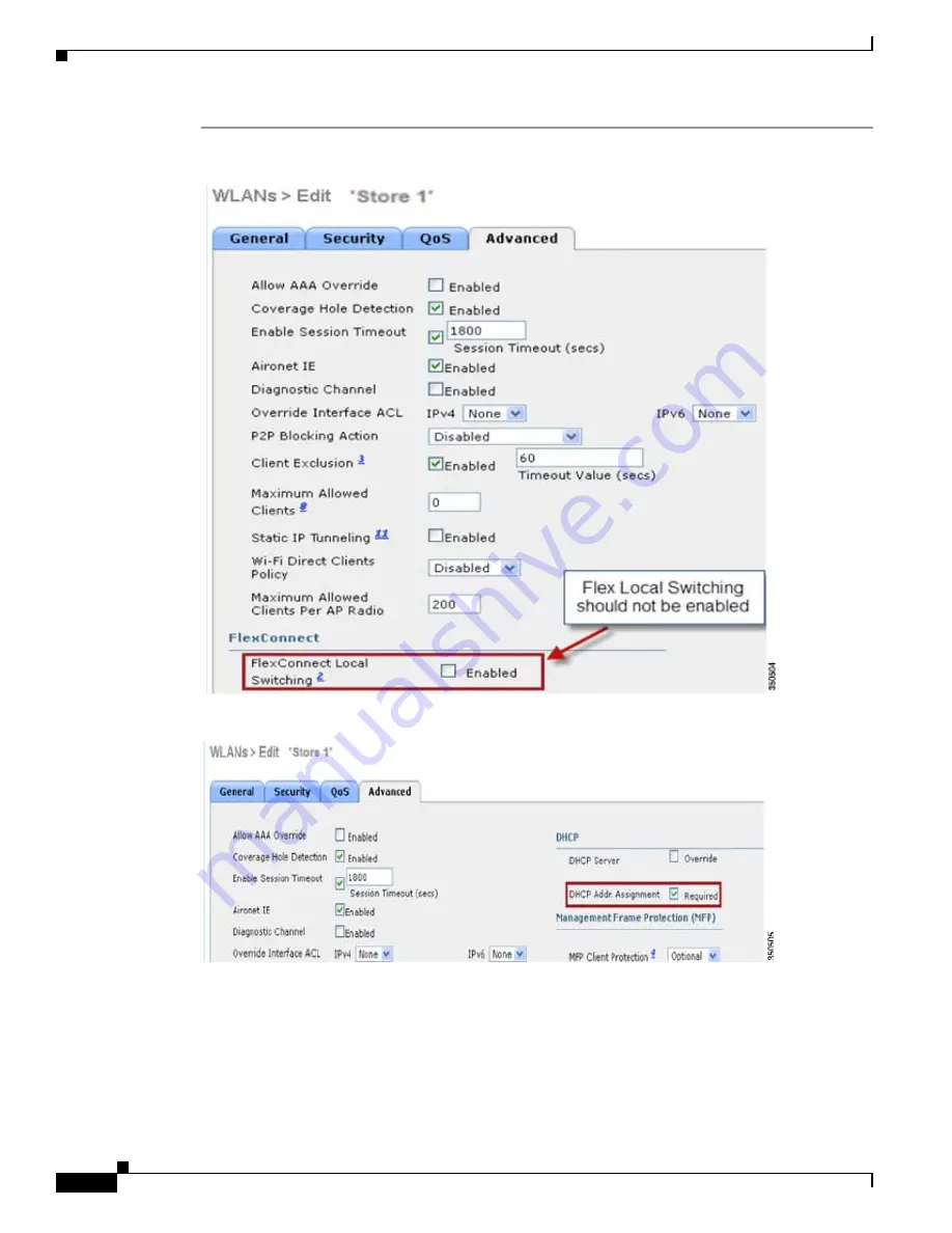 Cisco Flex 7500 Series Deployment Manual Download Page 46