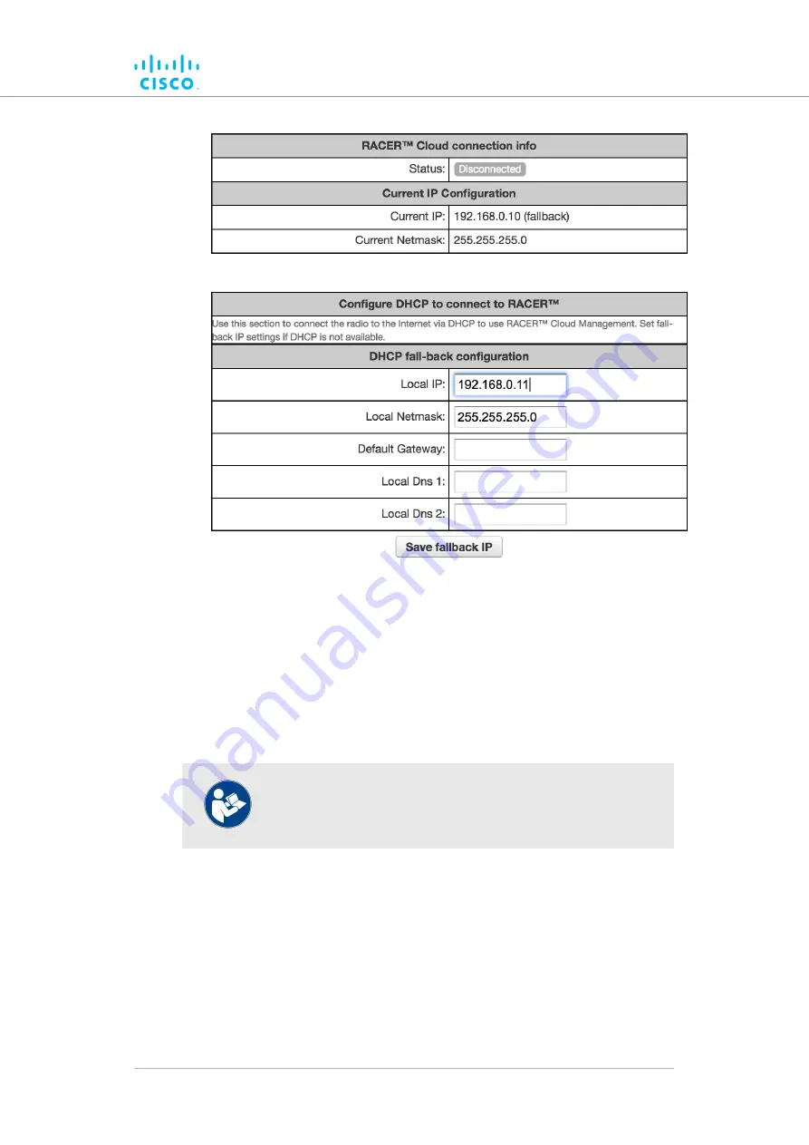 Cisco FM1000 Gateway Installation And Configuration Manual Download Page 44