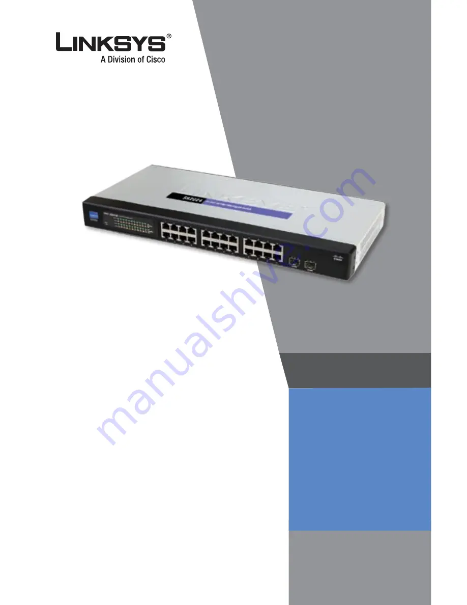 Cisco Linksys SR2024 User Manual Download Page 1