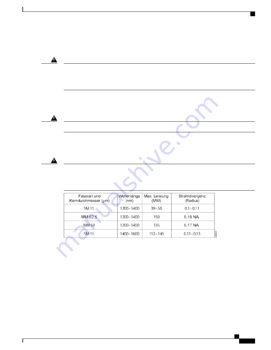 Cisco NCS 500 Series Regulatory Compliance And Safety Information Manual Download Page 29