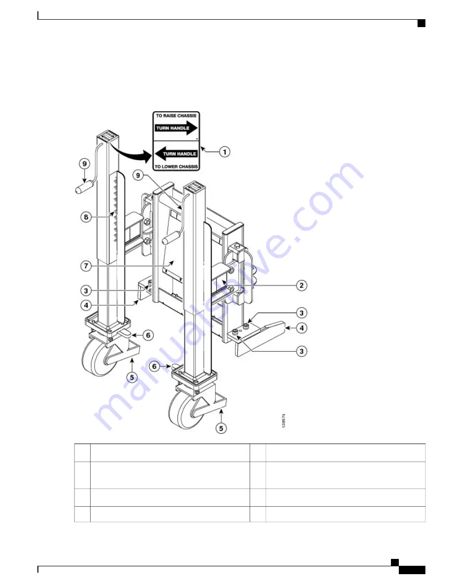 Cisco NCS 6000 Unpacking, Moving, And Securing Manual Download Page 17