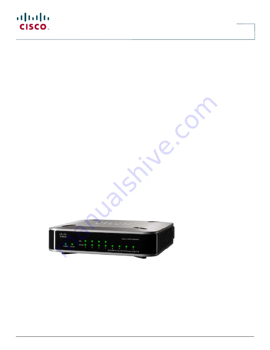 Cisco SD208P Скачать руководство пользователя страница 1