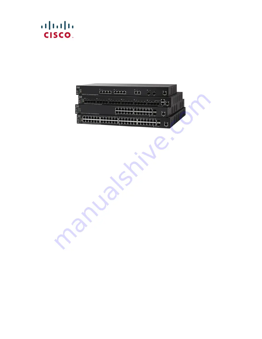 Cisco SG350X-24MP Quick Start Manual Download Page 1