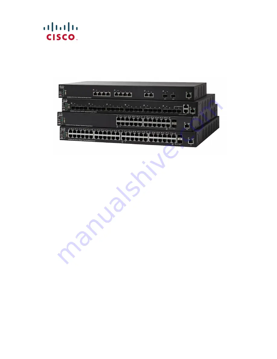 Cisco SG350XG-24F Quick Start Manual Download Page 1