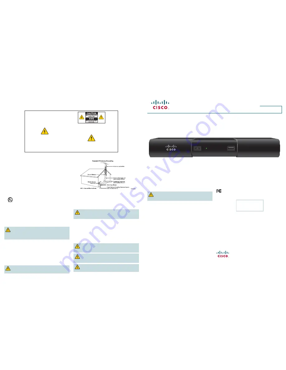 Cisco STA1520 Скачать руководство пользователя страница 1