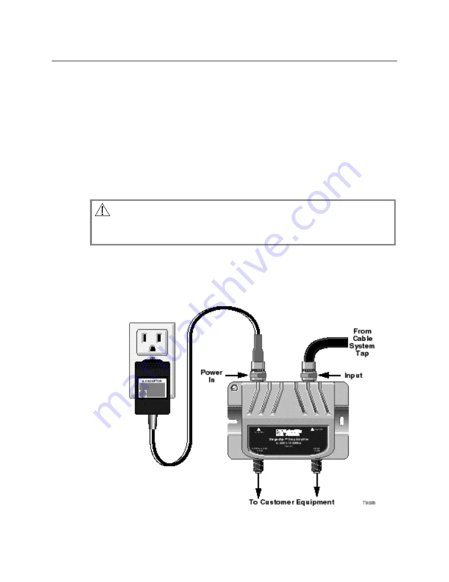 Cisco Surge-Gap Drop Amplifier Installation Instructions Manual Download Page 9