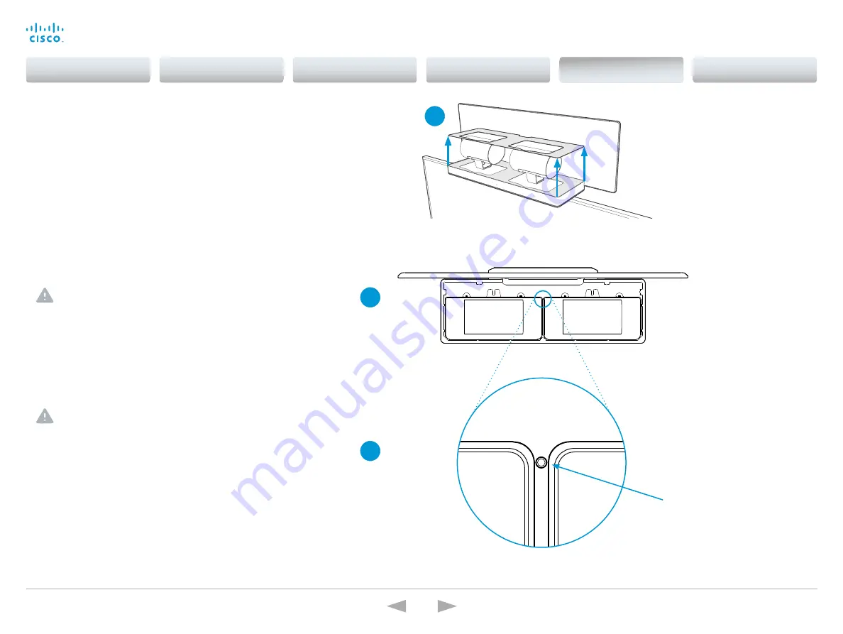 Cisco TelePrescence SpeakerTrack 60 Скачать руководство пользователя страница 17