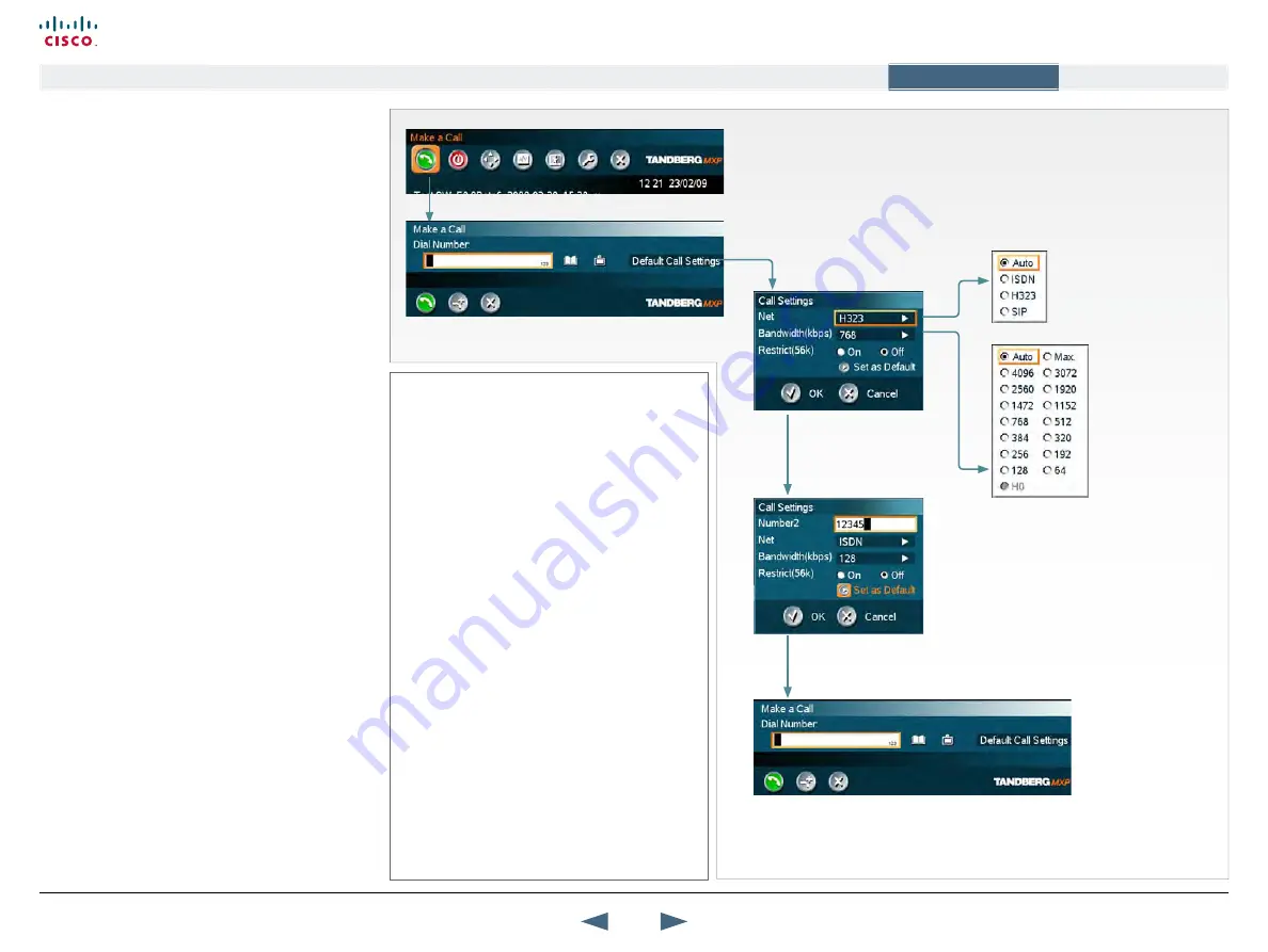 Cisco TelePresence 1000 MXP Administrator'S Manual Download Page 107