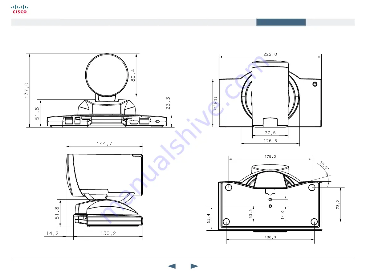 Cisco TelePresence 1000 MXP Administrator'S Manual Download Page 157