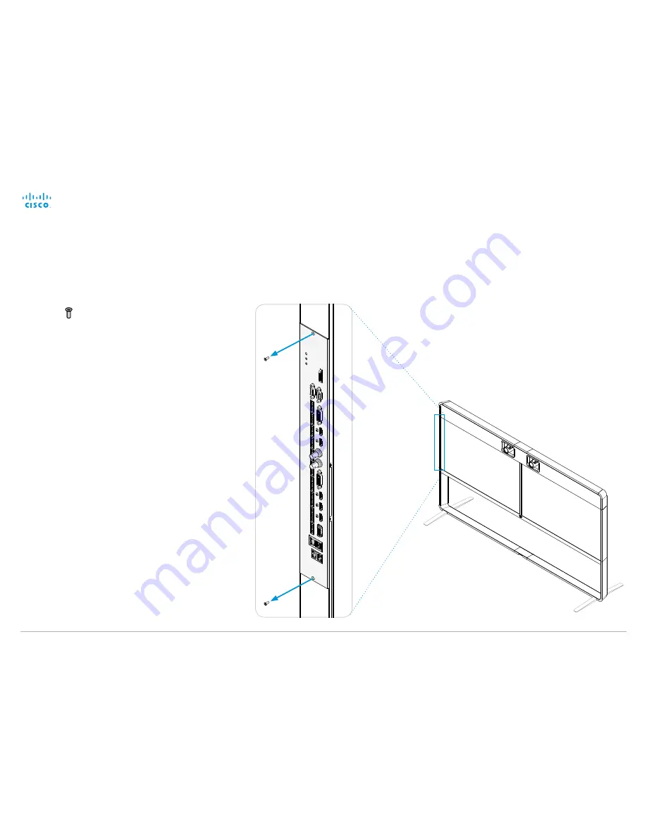 Cisco Telepresence MX800 Replacement Manual Download Page 26