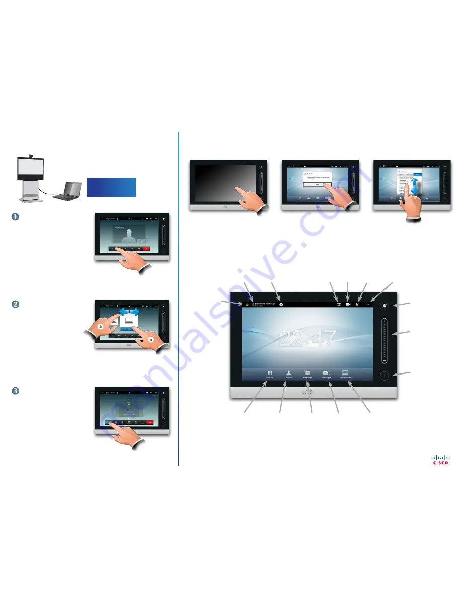 Cisco TelePresence Touch for MX Series Скачать руководство пользователя страница 2