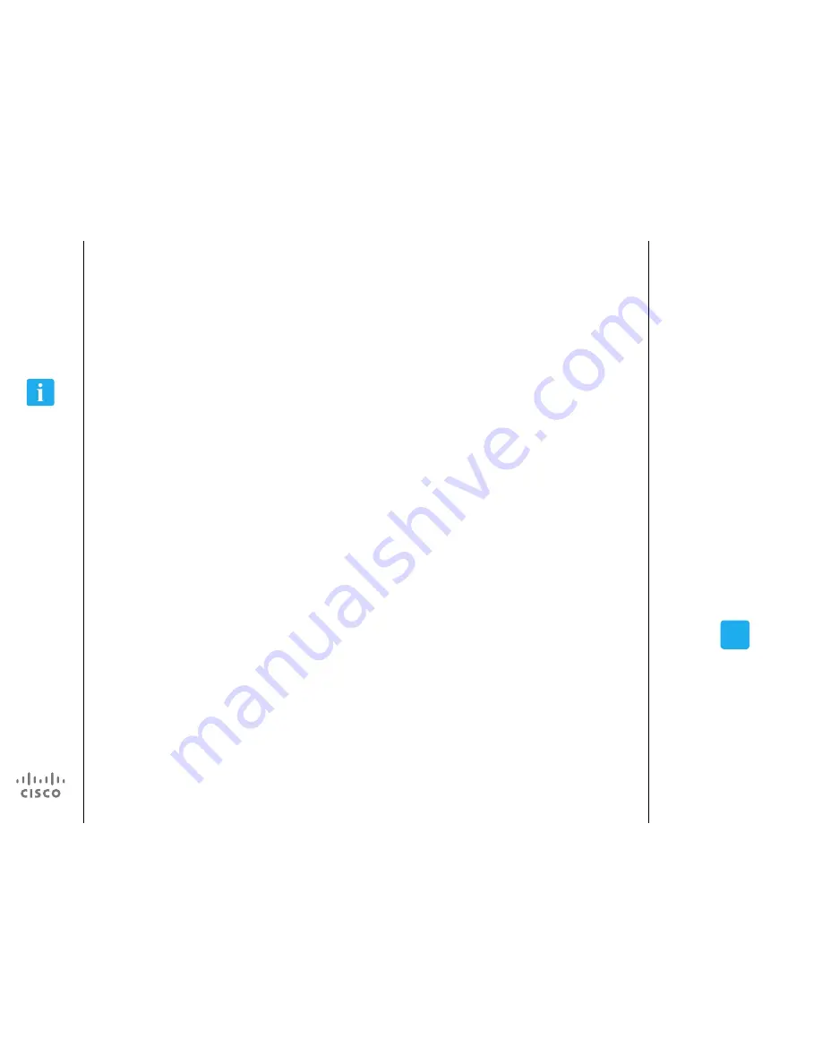 Cisco TelePresenceSX10 User Manual Download Page 3