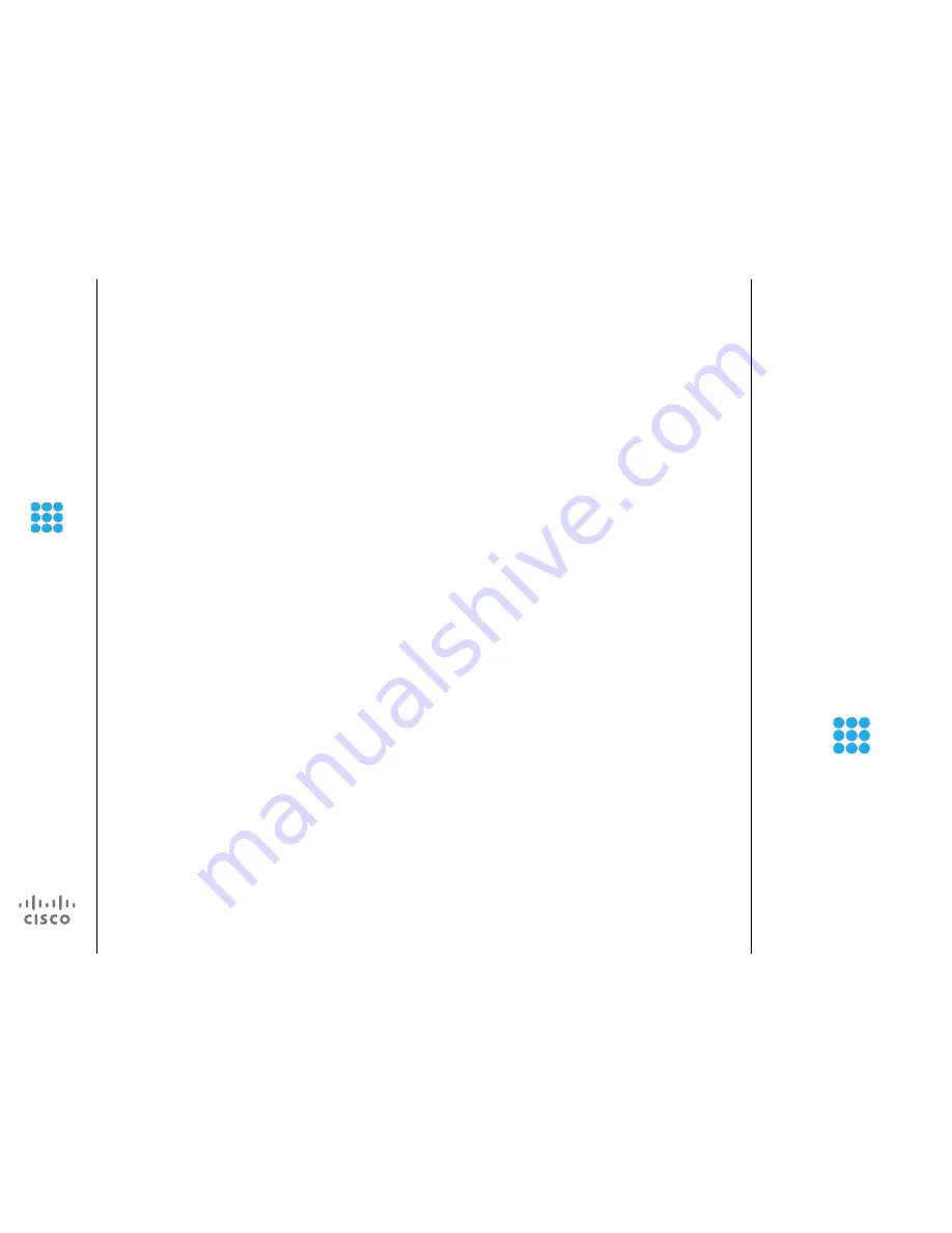 Cisco TelePresenceSX10 User Manual Download Page 6