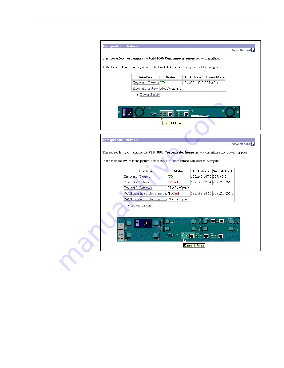 Cisco VPN 3000 User Manual Download Page 71