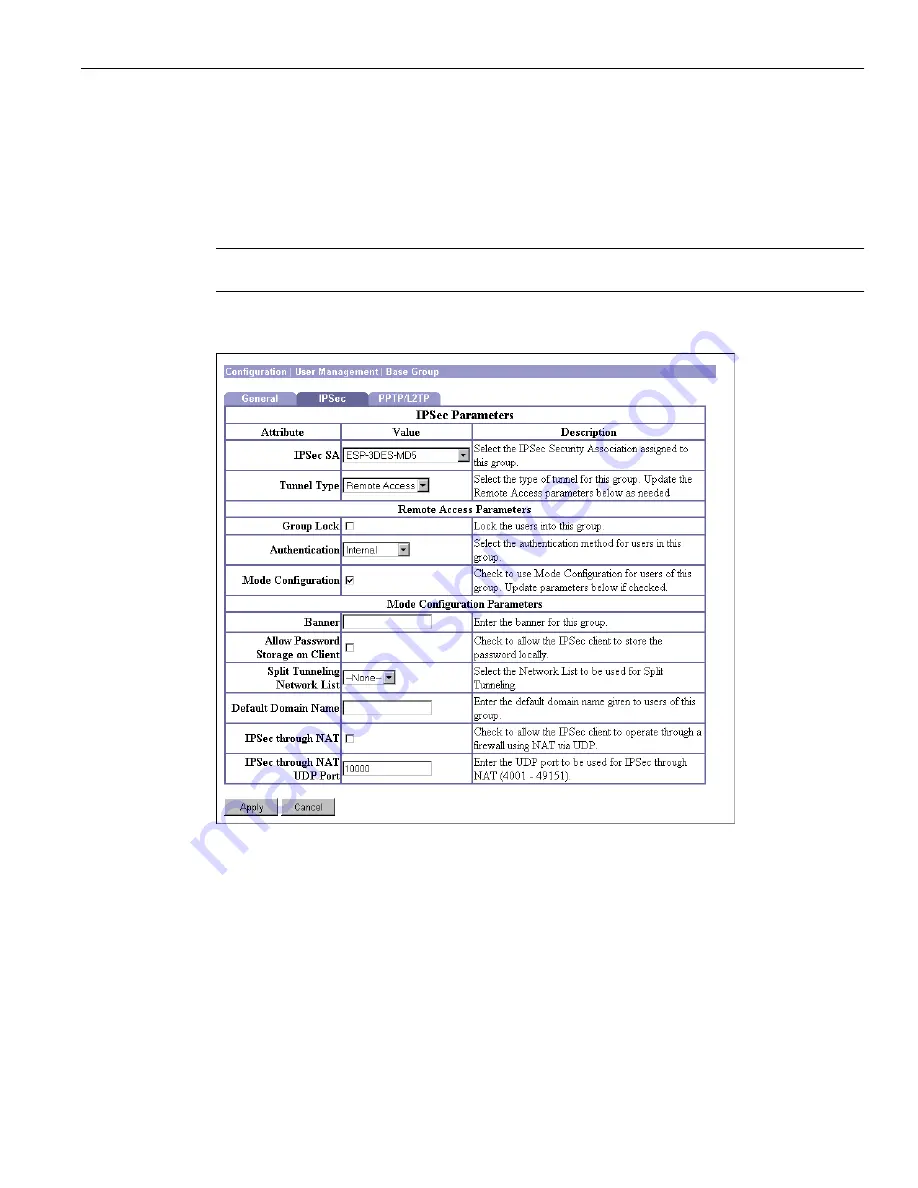 Cisco VPN 3000 User Manual Download Page 213