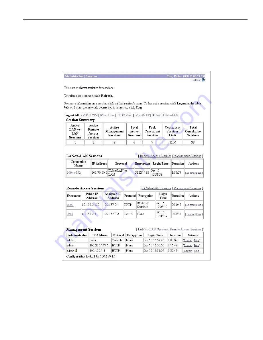 Cisco VPN 3000 User Manual Download Page 297