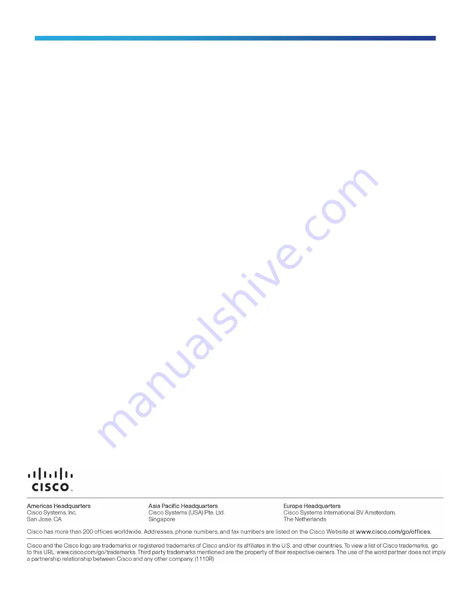 Cisco WAP321 Datasheet Download Page 8