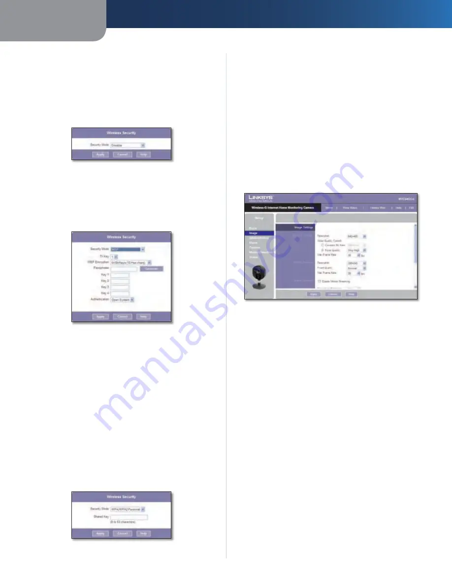 Cisco WVC54GCA User Manual Download Page 160