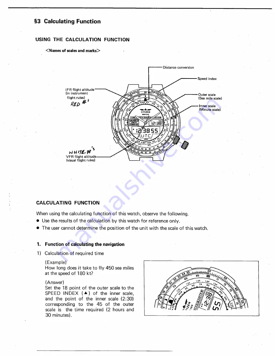 Citizen C050 Technical Information Download Page 38