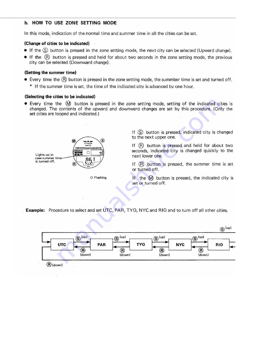 Citizen C080 Instruction Manual Download Page 5