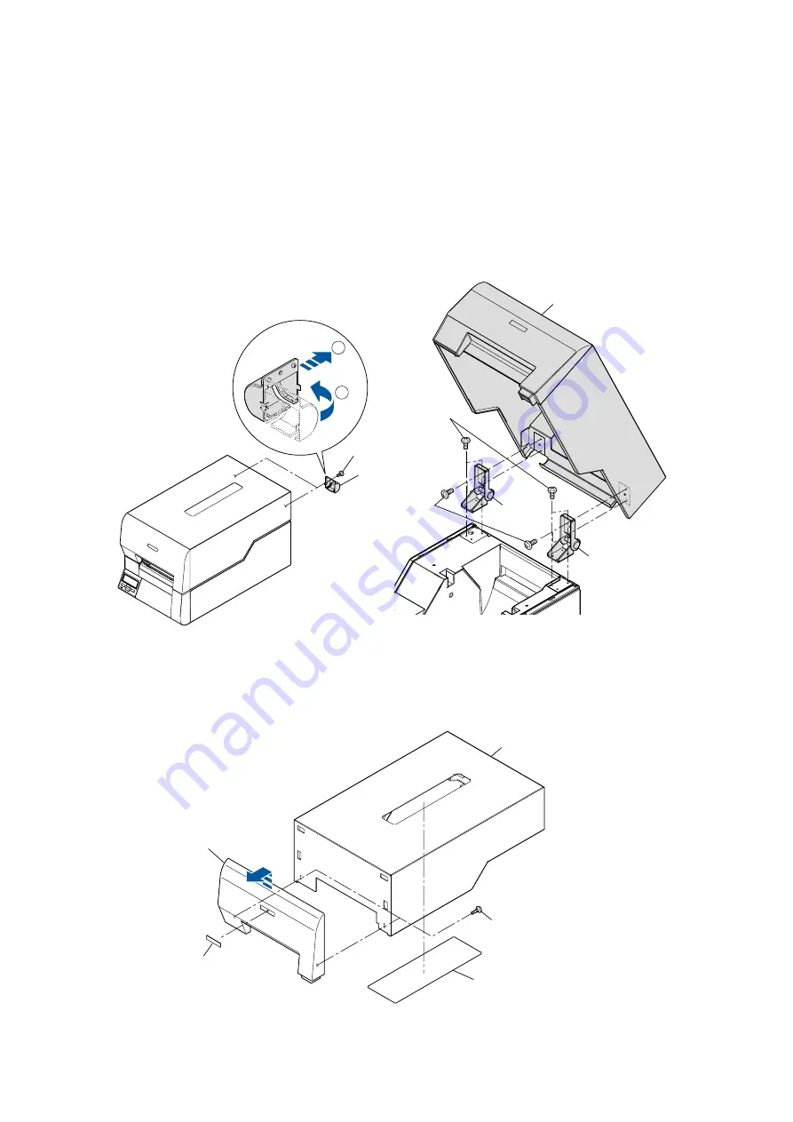 Citizen CL-E720DT Technical Manual Download Page 84