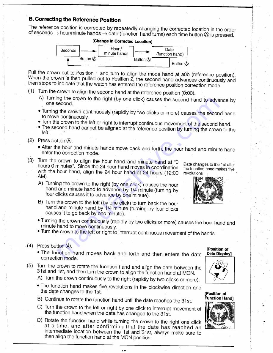 Citizen E670 Manual Download Page 15