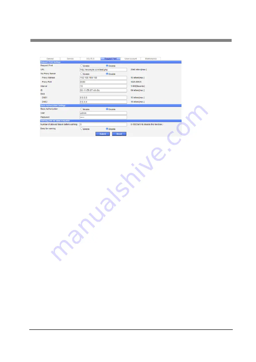 Citizen IF1-EFX1 User Manual Download Page 61