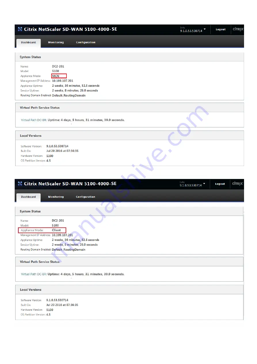 Citrix NetScaler EE Installation And Configuration Manual Download Page 173