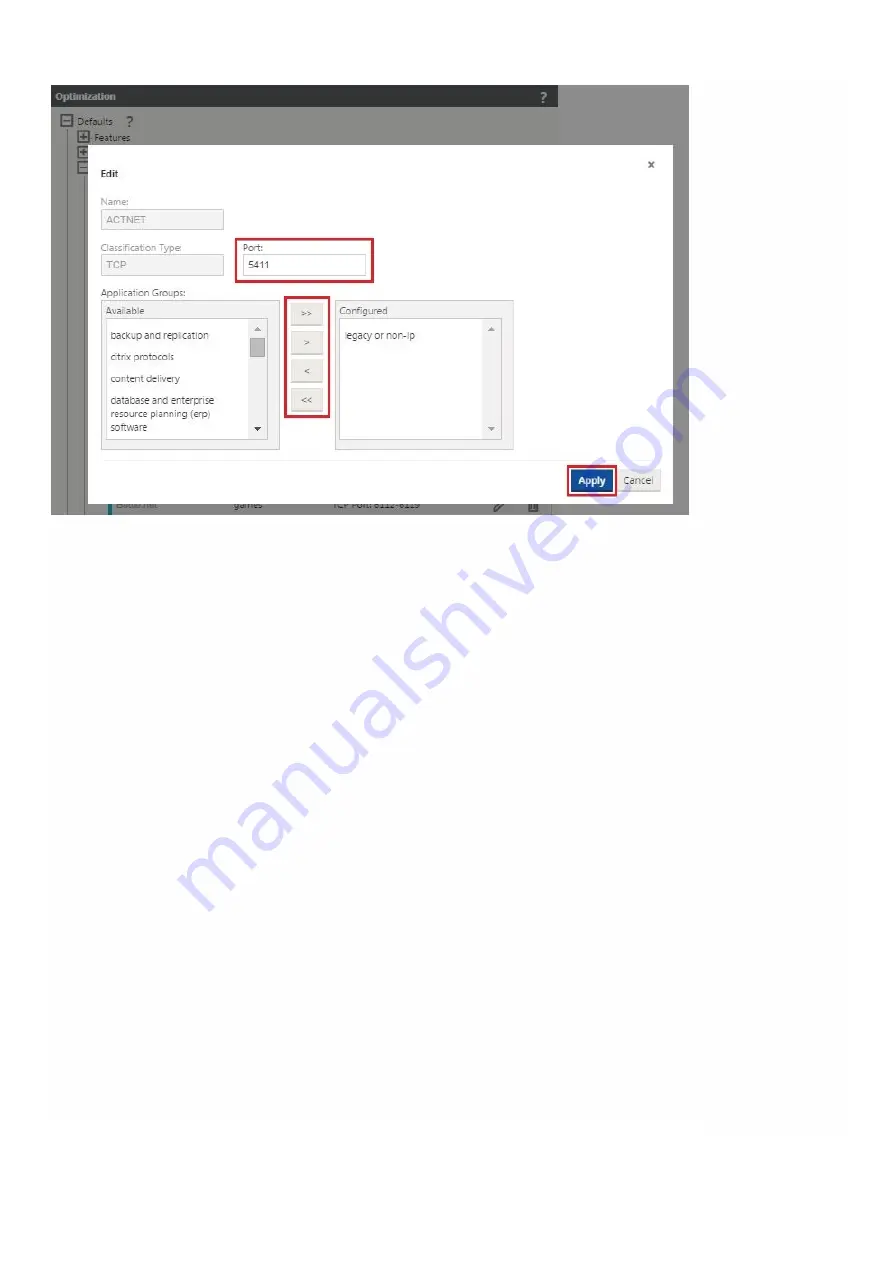 Citrix NetScaler EE Installation And Configuration Manual Download Page 247