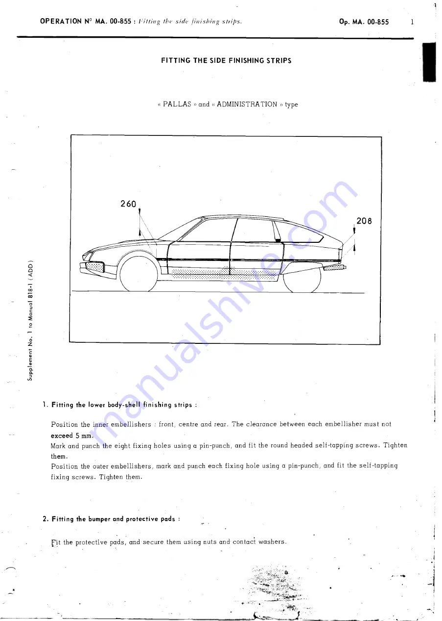 CITROEN CX Repair Manual Download Page 38