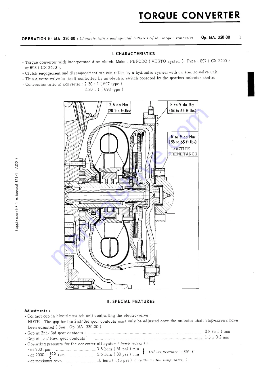 CITROEN CX Repair Manual Download Page 185