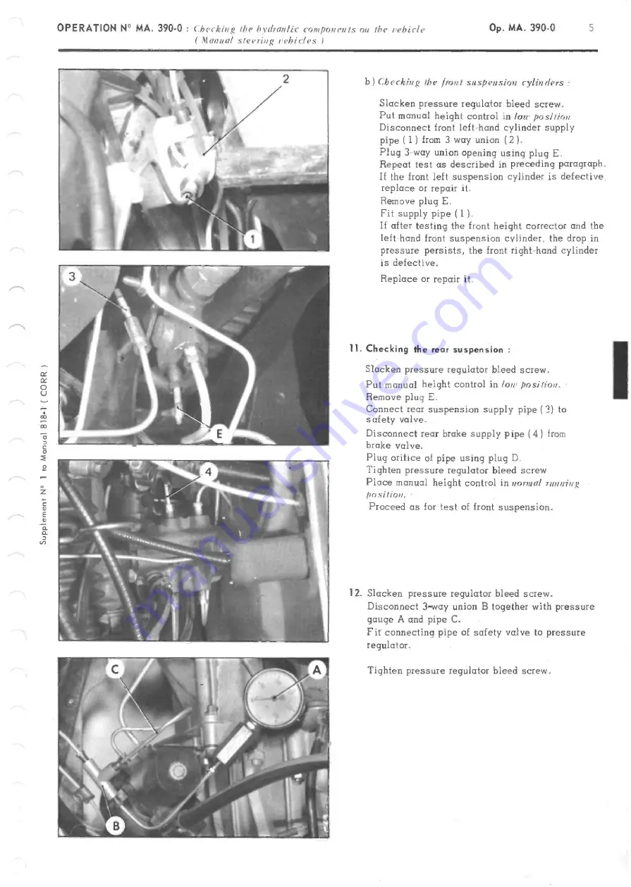 CITROEN CX Repair Manual Download Page 231