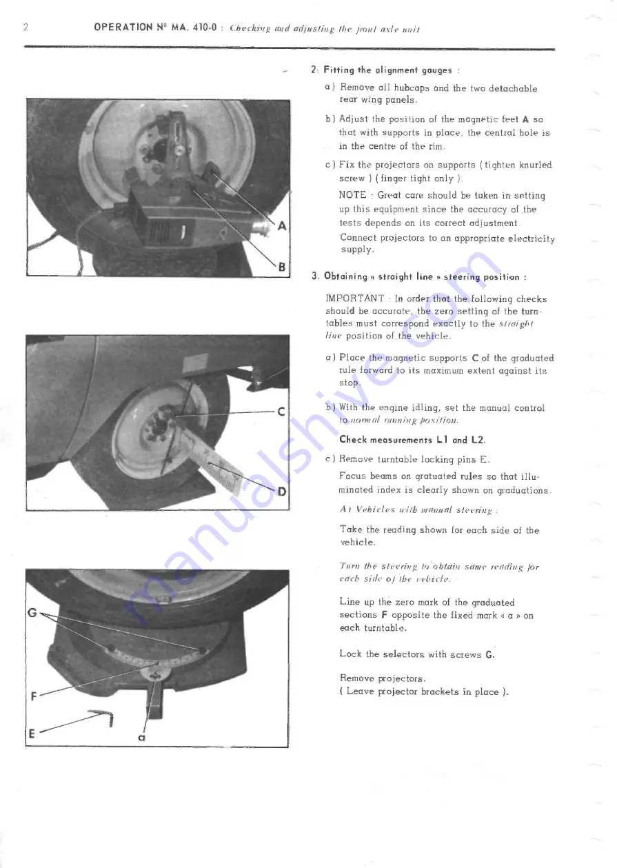 CITROEN CX Repair Manual Download Page 237