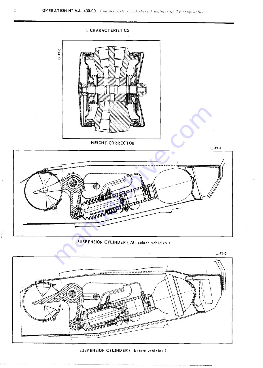 CITROEN CX Repair Manual Download Page 253