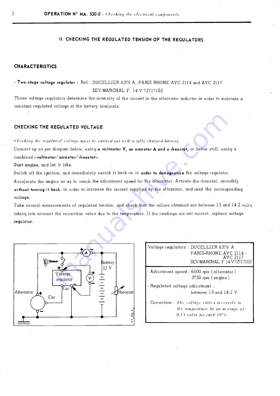 CITROEN CX Repair Manual Download Page 354