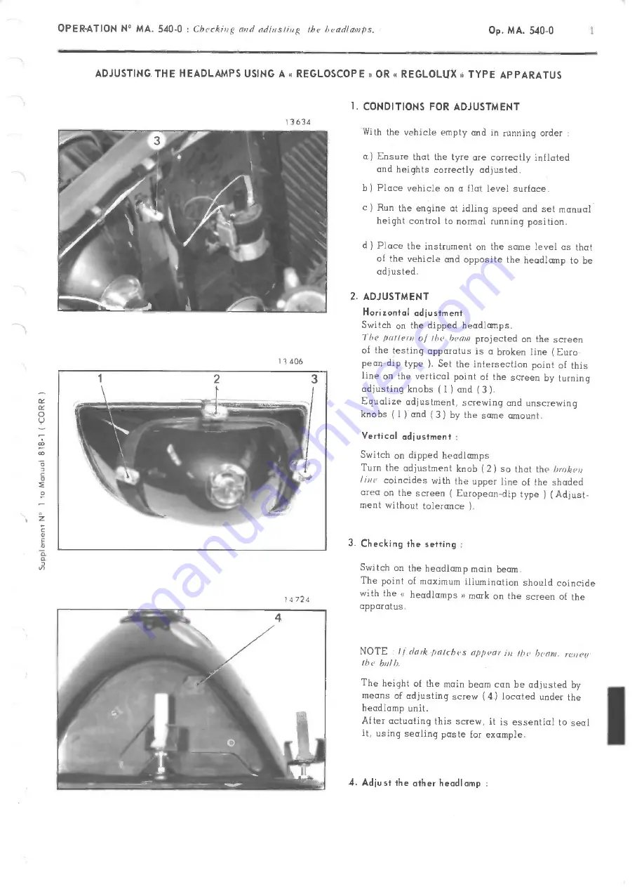 CITROEN CX Repair Manual Download Page 358