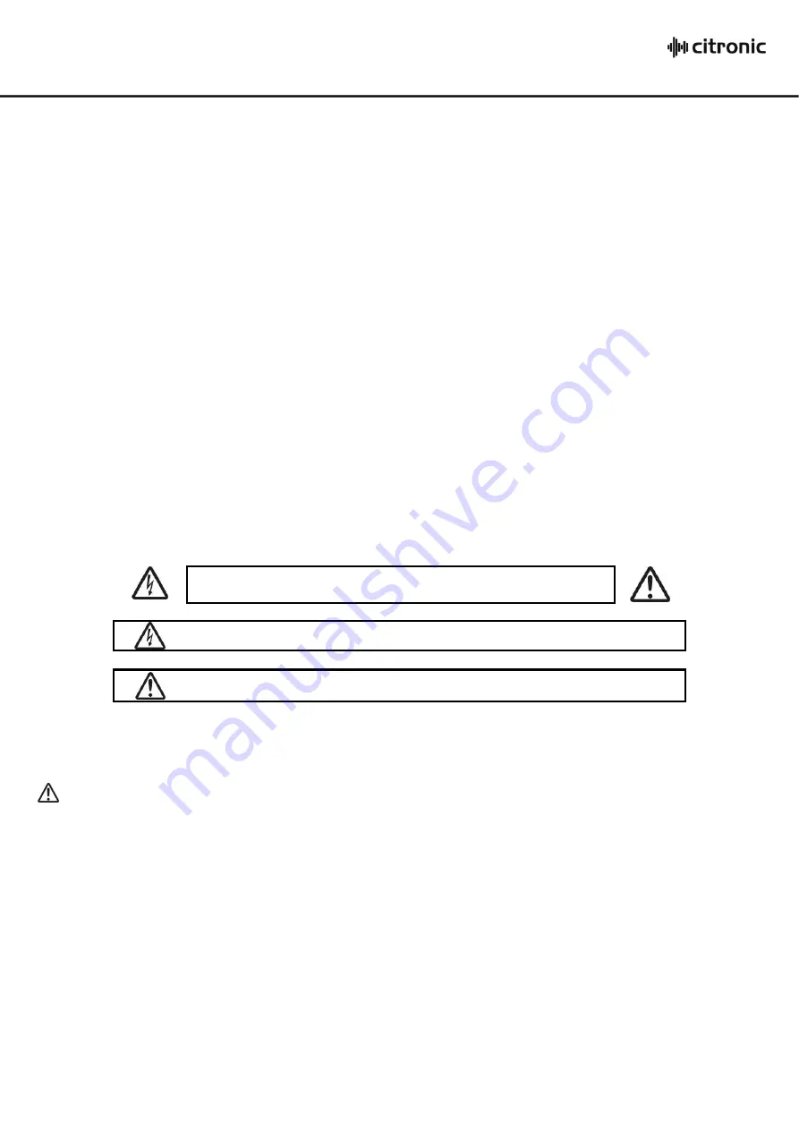 Citronic CASA-8A User Manual Download Page 2