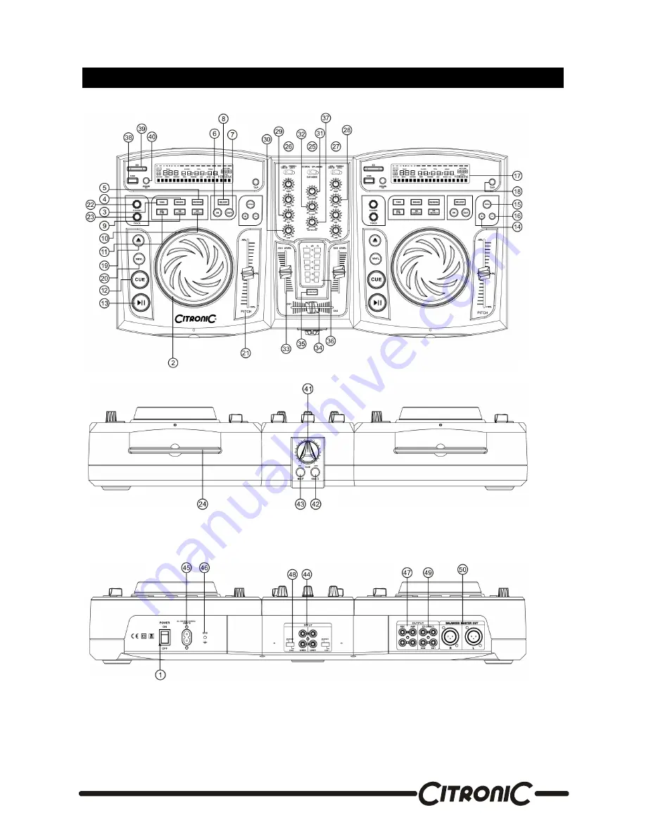 Citronic CDMX-3 Instruction Manual Download Page 6