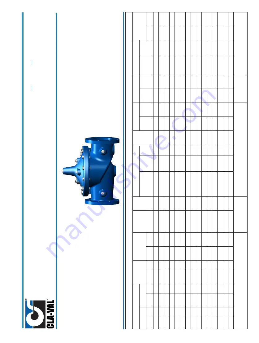 CLA-VAL 698-06 Скачать руководство пользователя страница 21