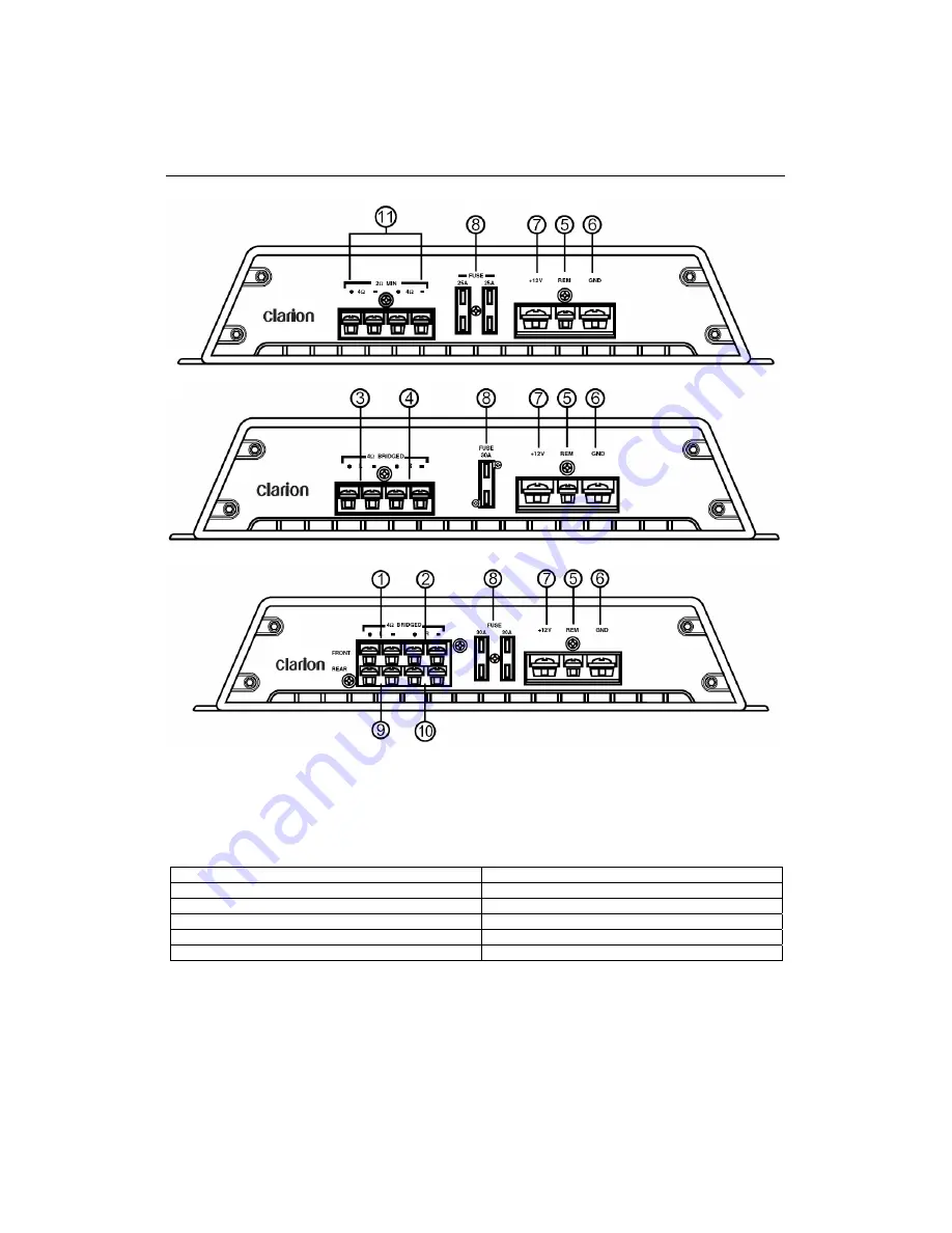 Clarion APX1301E Owner'S Manual Download Page 93