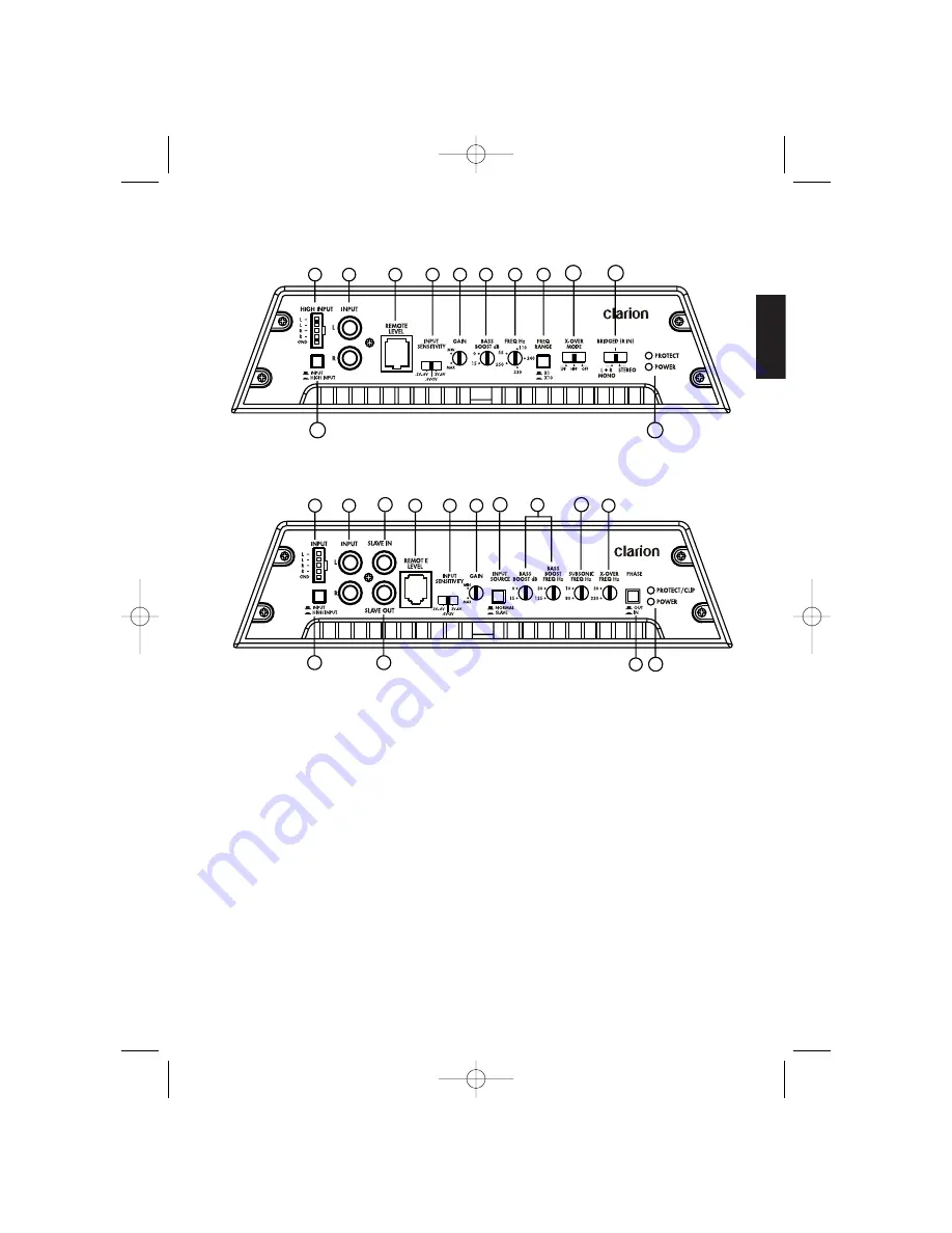 Clarion APX2181 Owner'S Manual Download Page 7