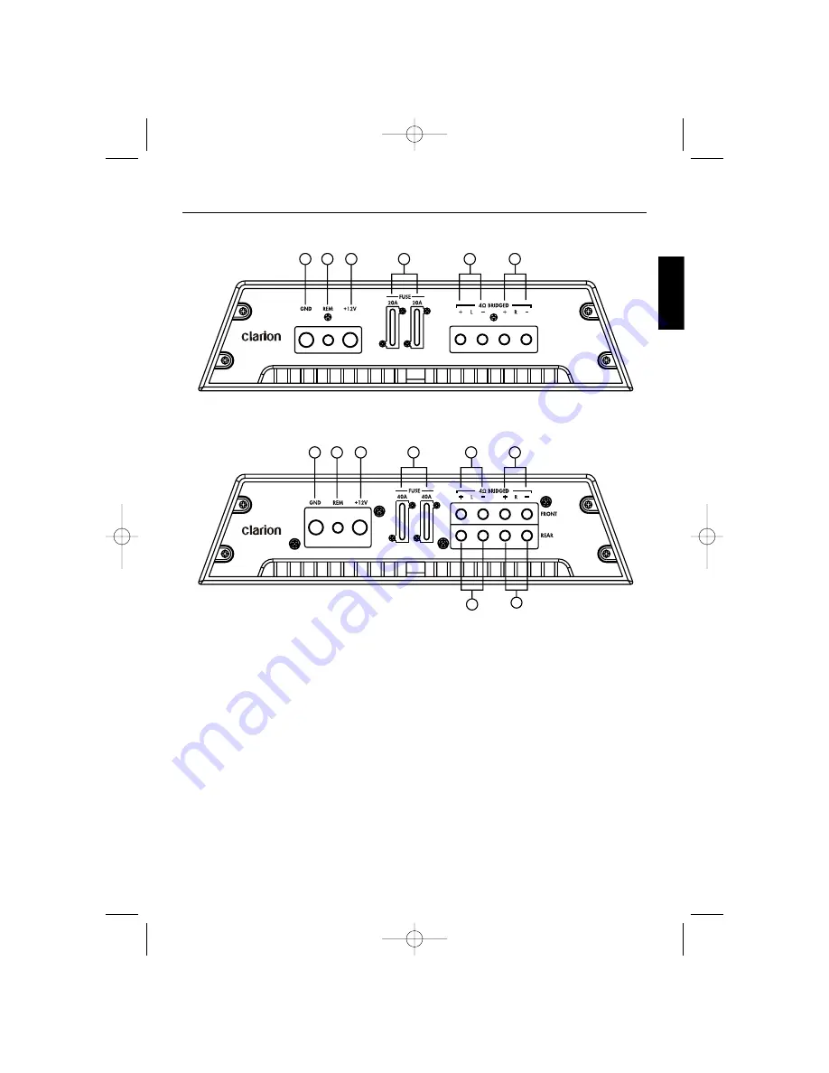 Clarion APX2181 Owner'S Manual Download Page 13