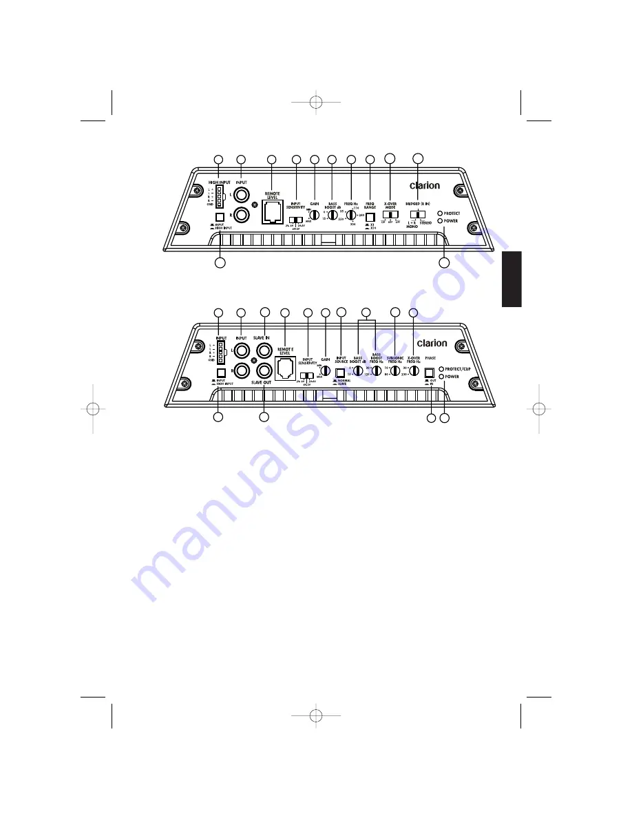 Clarion APX2181 Owner'S Manual Download Page 33