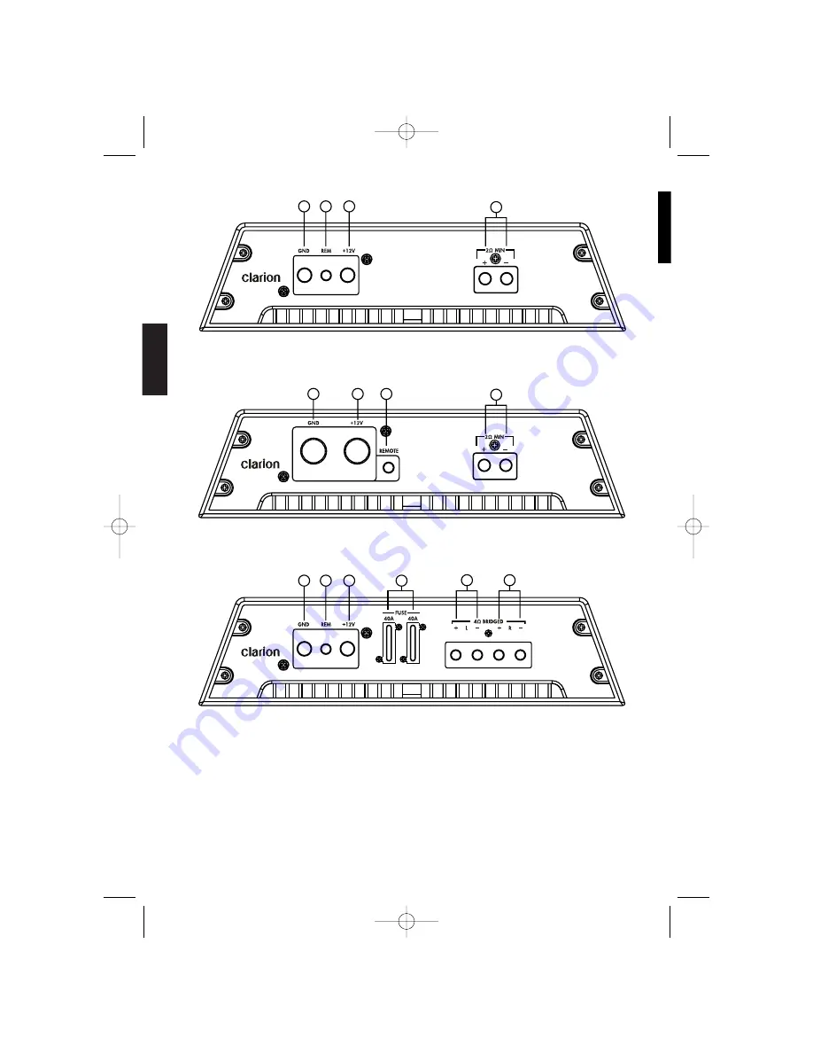 Clarion APX2181 Owner'S Manual Download Page 40