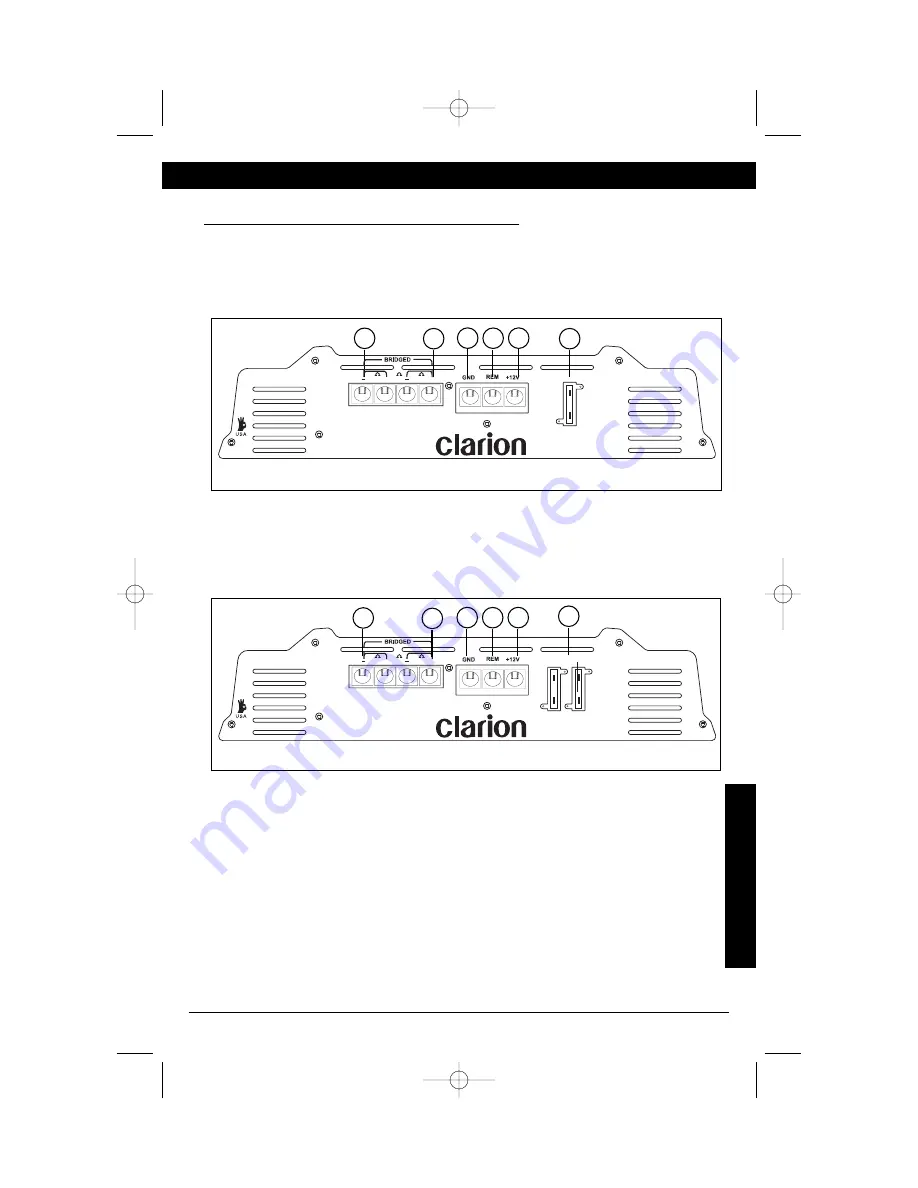 Clarion APX320.2 Owners & Installation Manual Download Page 9