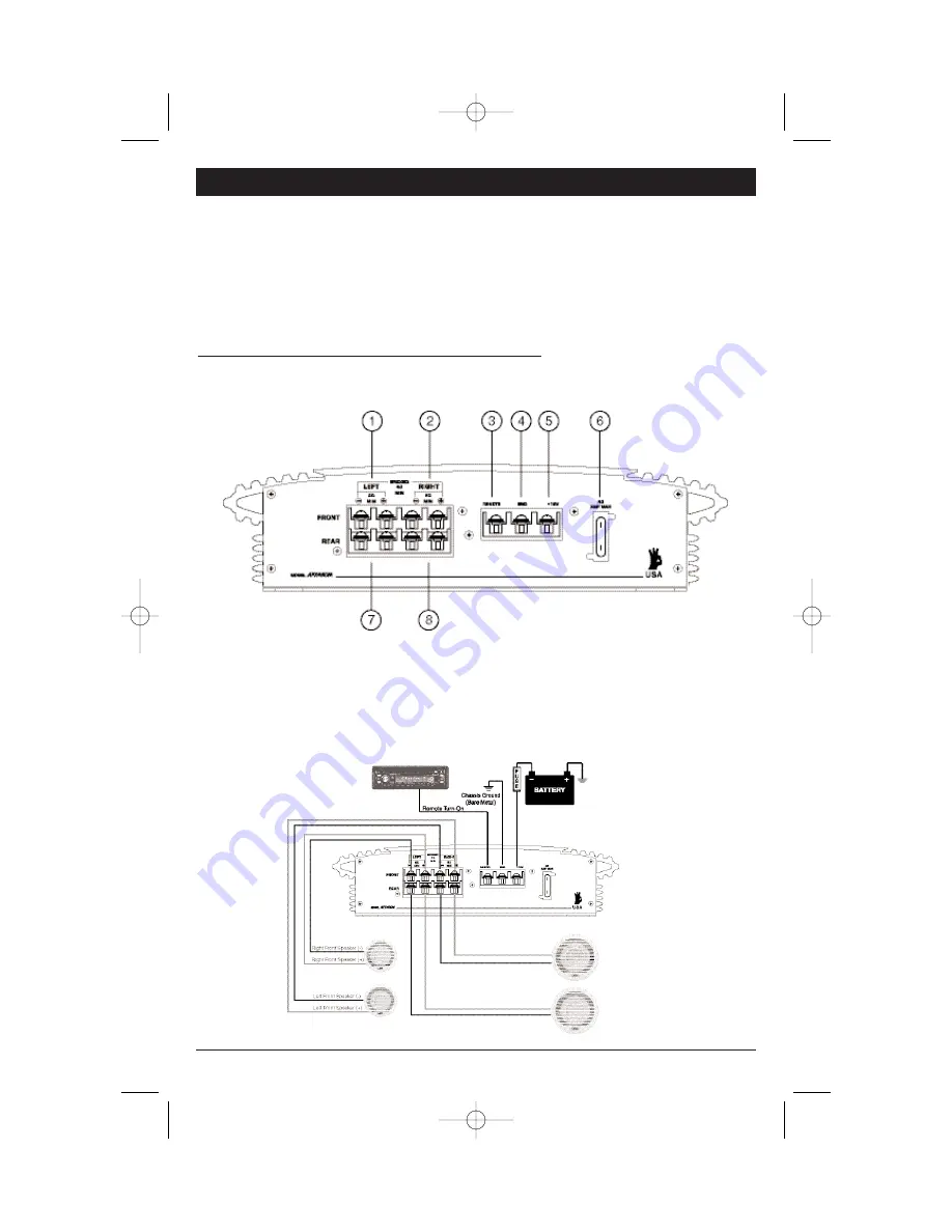 Clarion APX480M Owner'S Manual Download Page 5