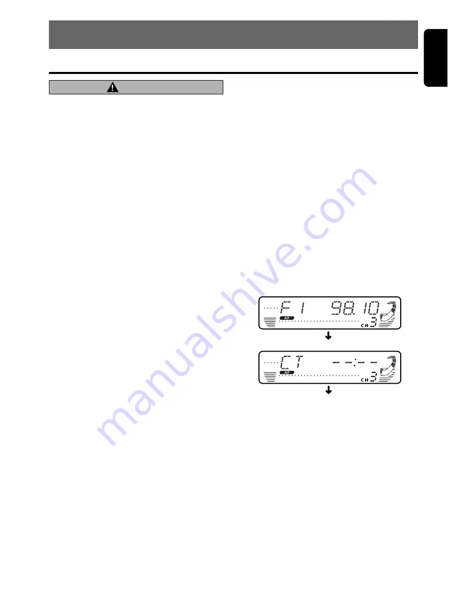 Clarion BD149R Owner'S Manual Download Page 5