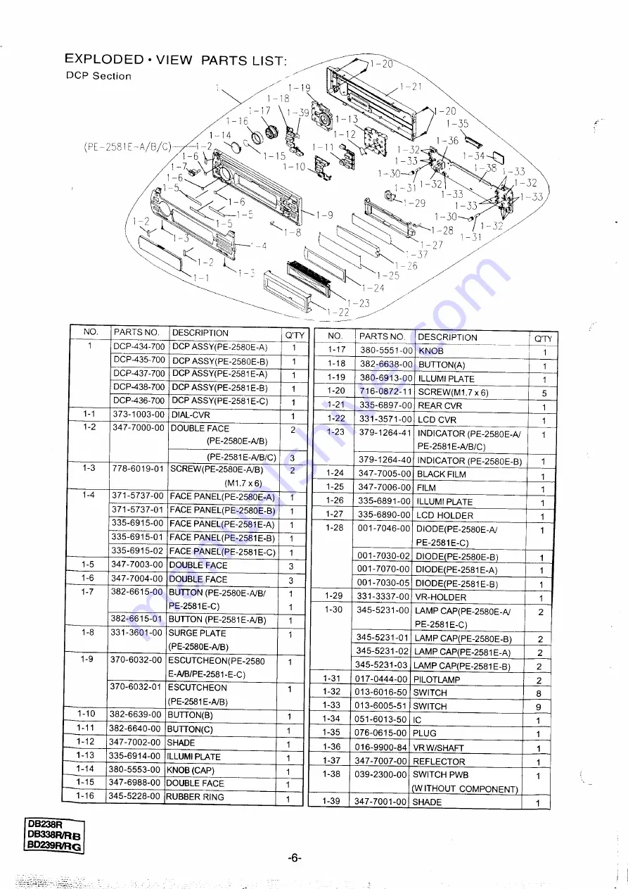 Clarion BD239R Скачать руководство пользователя страница 6