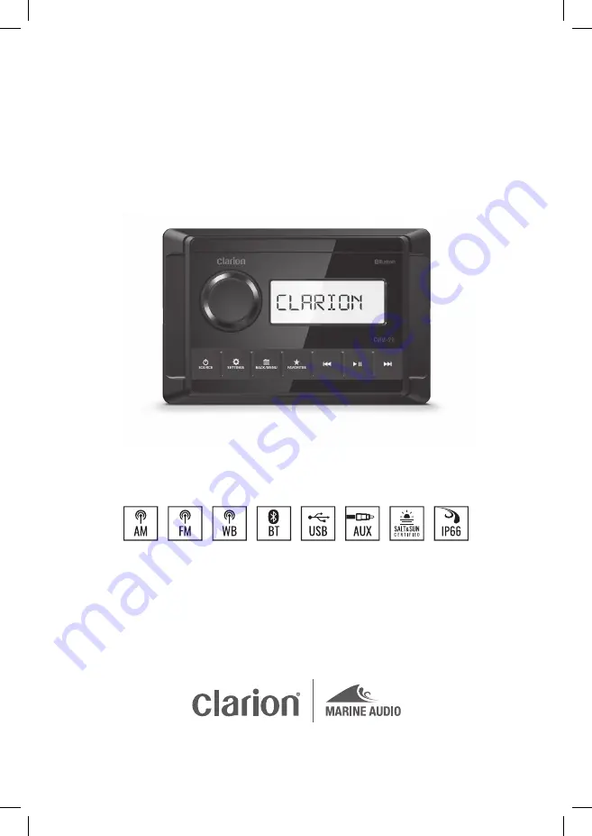 Clarion CMM-20 Owner'S Manual Download Page 1